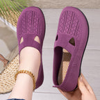 Damen Atmungsaktive Slip-On Ballerinas mit flexiblem Sohlenkomfort R&B