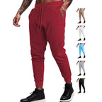 Herren nan feinstrukturierte Jersey-Loungehose konisch geschnitten mit Tunnelzugbund und gerippten Beinabschlüssen R&B