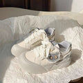 Damen Trendige Sneakers mit einzigartigem Blumen-Detail
