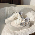 Damen Trendige Sneakers mit einzigartigem Blumen-Detail