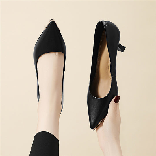 Damen elegante High-Heels mit raffinierter Absatzgestaltung R&B