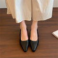 Damen elegante Slingback Pumps mit spitz zulaufendem Design R&B