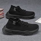 Damen Sportliche High-Top Sneakers mit atmungsaktivem Obermaterial und flexiblem Schaft R&B