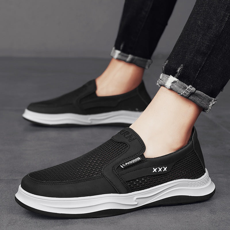 Damen Atmungsaktive Slip-On Sneakers im modernen Design mit rutschfester Sohle