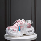 Damen Sportliche Sneaker mit innovativem Dämpfungssystem und atmungsaktiver Oberflächenstruktur