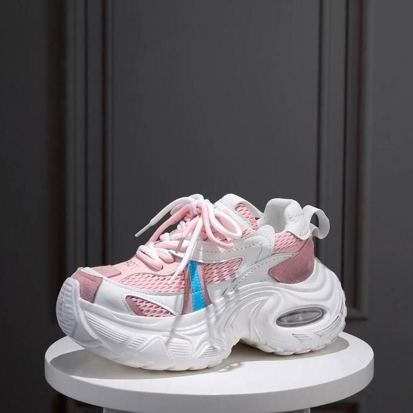 Damen Sportliche Sneaker mit innovativem Dämpfungssystem und atmungsaktiver Oberflächenstruktur