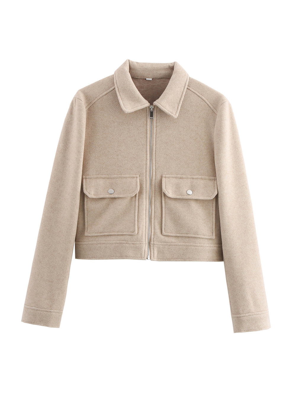 Damen cropped Utility-Jacke R&B