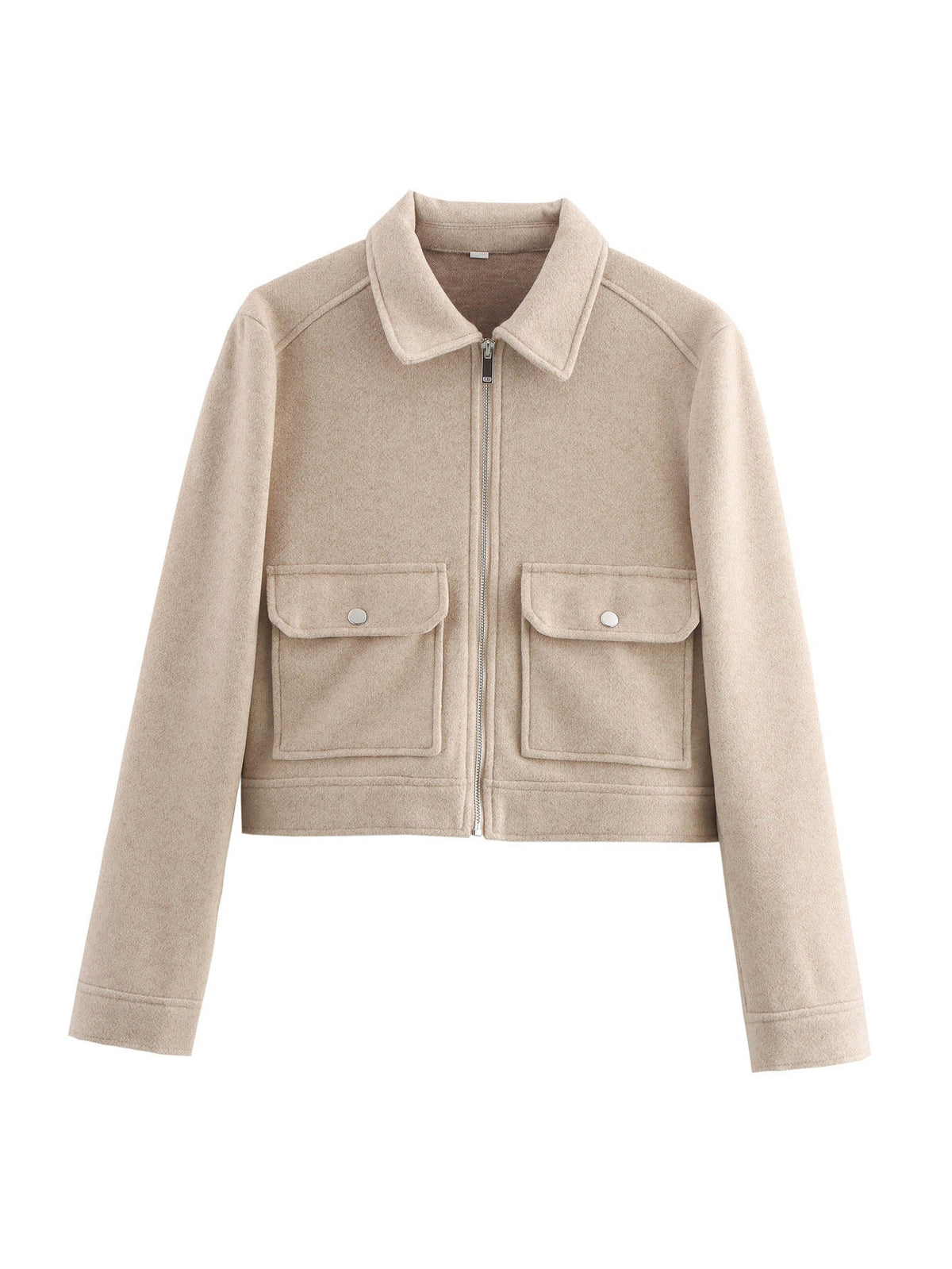 Damen cropped Utility-Jacke R&B