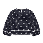 Damenbluse mit feinen Spitzen- und Rüschendetails R&B
