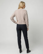 Eleganter Damen Strickcardigan aus weichem gR&Bürstetem Kaschmir für den Herbst