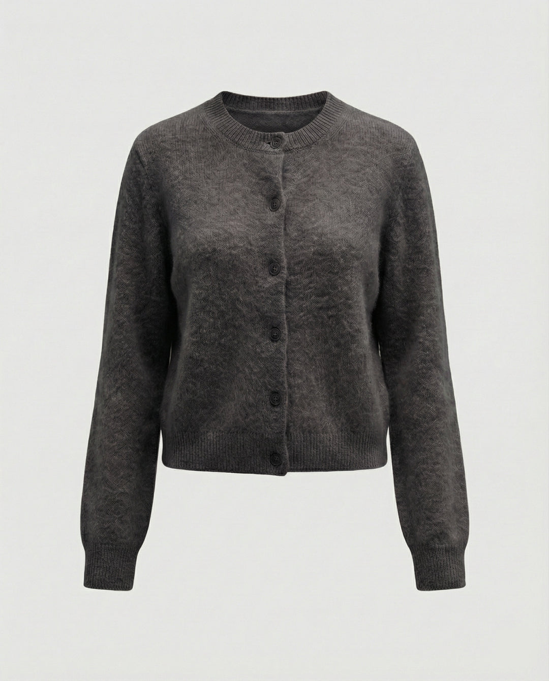 Eleganter Damen Strickcardigan aus weichem gebürstetem Kaschmir für den Herbst