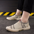 Damen Atmungsaktive Slip-On Sneakers im stilvollen Design mit elastischer Struktur R&B