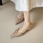 Damen Ballerinas mit modischem Schmuckdetail