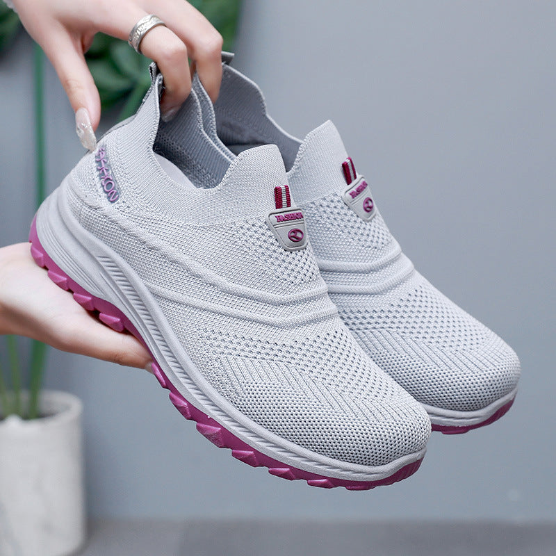 Damen Sportliche Leichtgewicht Sneakers R&B