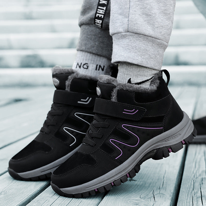 Damen Isolierte Winterwanderschuhe mit rutschfester Sohle und warmem Innenfutter R&B