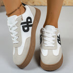 Damen Sportliche Sneakers mit rutschfester Gummisohle und modischem Design R&B