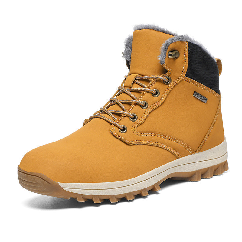 Damen Wärmeisolierte Winterstiefel mit rutschfester Sohle und kuscheligem Innenfutter R&B
