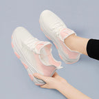 Damen sportliche Sneaker mit atmungsaktivem Obermaterial von R&B