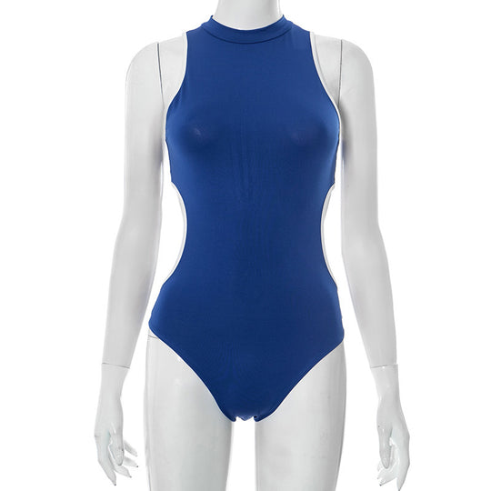 Damen Swimsuit mit hochgeschlossenem Design und elegantem Cut-out R&B