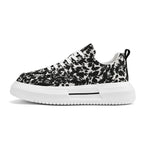 Damen Komfortable Sneakers mit trendigem Blumendruck R&B