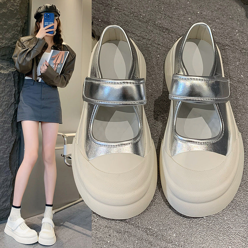 Damen Komfortable Slip-On Sneaker mit praktischem Klettverschluss R&B