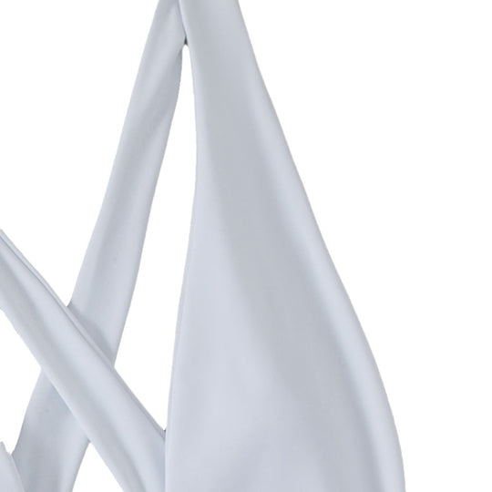 Damen Sportlicher Einteiler-Badeanzug mit Cross-Back und Bindegürtel R&B
