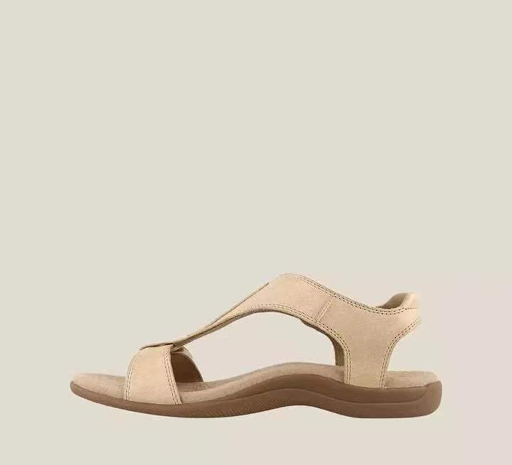 Damen Komfortable Sandalen mit verstellbaren Riemen R&B