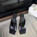 Damen elegante Plattensandalen mit geschwungenem Design R&B