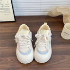 Damen Modische Sneakers mit voluminösem Sohlenprofil und atmungsaktiver Oberflächenstruktur R&B
