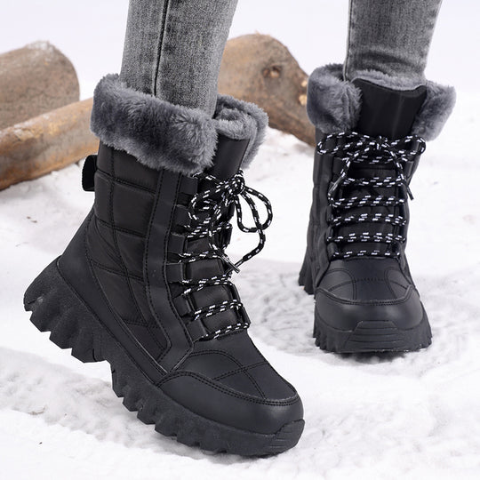 Damen Thermo-Winterstiefel mit isolierendem Futter und rutschfester Sohle R&B