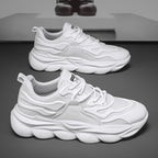 Damen Sportliche Chunky Sneakers mit dämpfender Sohle und atmungsaktiver Textiloberfläche