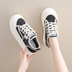 Damen Komfortable Sneaker mit dicker Sohle und einzigartigem Design R&B