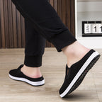 Damen Bequeme Hausschlüpfschuhe mit Rippstruktur R&B
