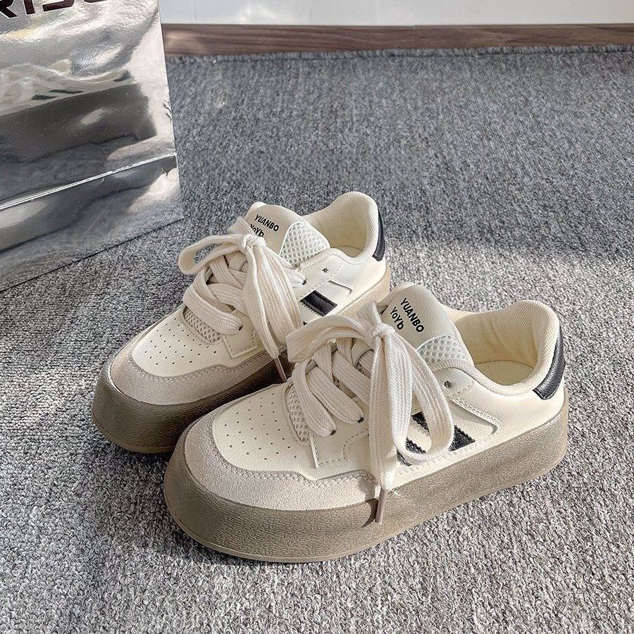 Damen Modische Freizeitsneaker mit dämpfender Sohle und innovativem Schnürsystem R&B