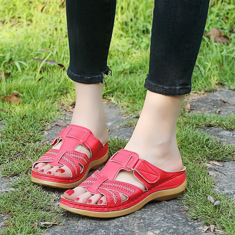 Damen Komfortable Clogs mit luftiger Perforation und ergonomischem Fußbett R&B