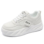 Damen Platform Sneakers mit dämpfender Sohle und atmungsaktivem Obermaterial R&B