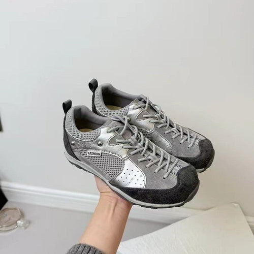 Damen modische Freizeitschuhe mit atmungsaktiver Mesh-Oberfläche und rutschfester Sohle R&B