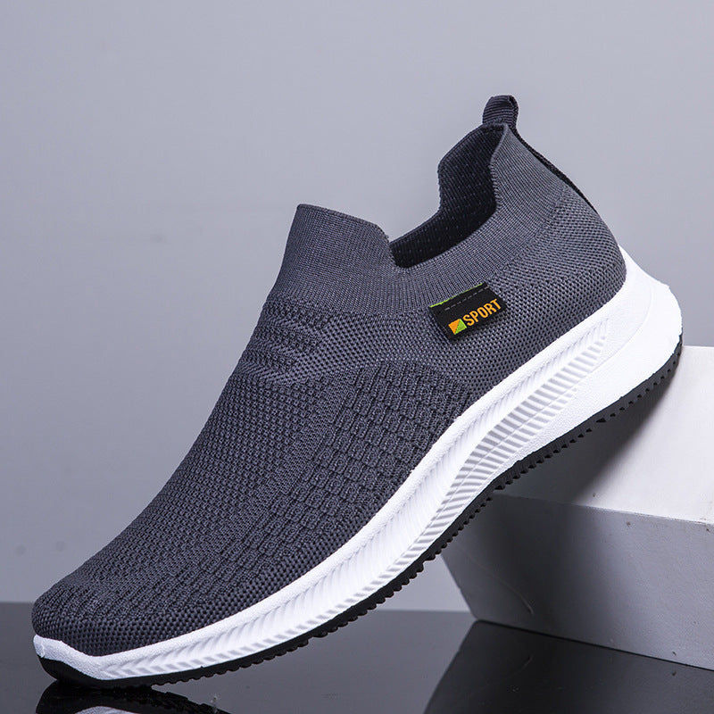 Damen Sportliche Sneaker mit elastischem Strickobermaterial R&B