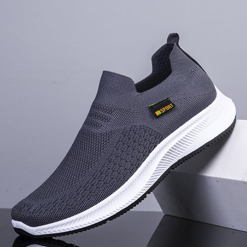 Damen Sportliche Sneaker mit elastischem Strickobermaterial R&B