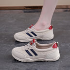 Damen Freizeitsneaker mit luftdurchlässigem Obermaterial und rutschfester Sohle R&B