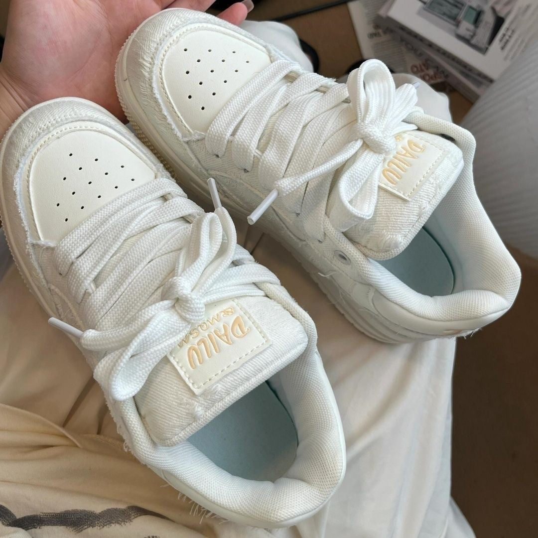Damen Sportliche Sneakers mit einzigartiger Textur und bequemer Sohle R&B