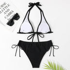 Damen Triangel-Bikini mit verstellbaren Trägern R&B
