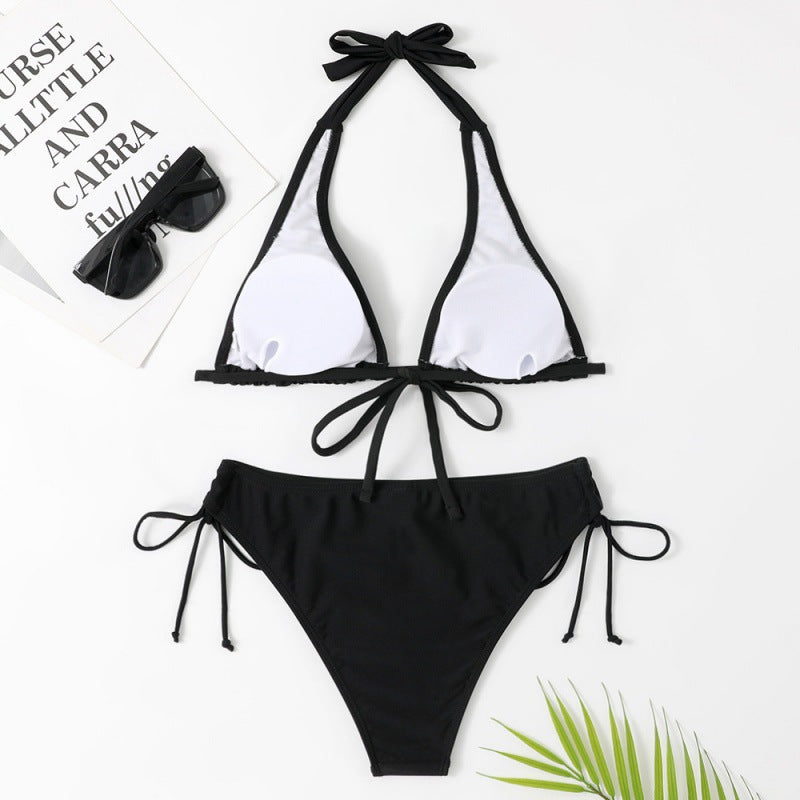 Damen Triangel-Bikini mit verstellbaren Trägern R&B