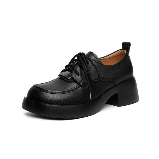 Damen Elegante und moderne Schnürschuhe mit Keilabsatz R&B