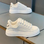 Damen Modische Sneakers mit lässigem Smiley-Design und hochkomfortabler Sohle