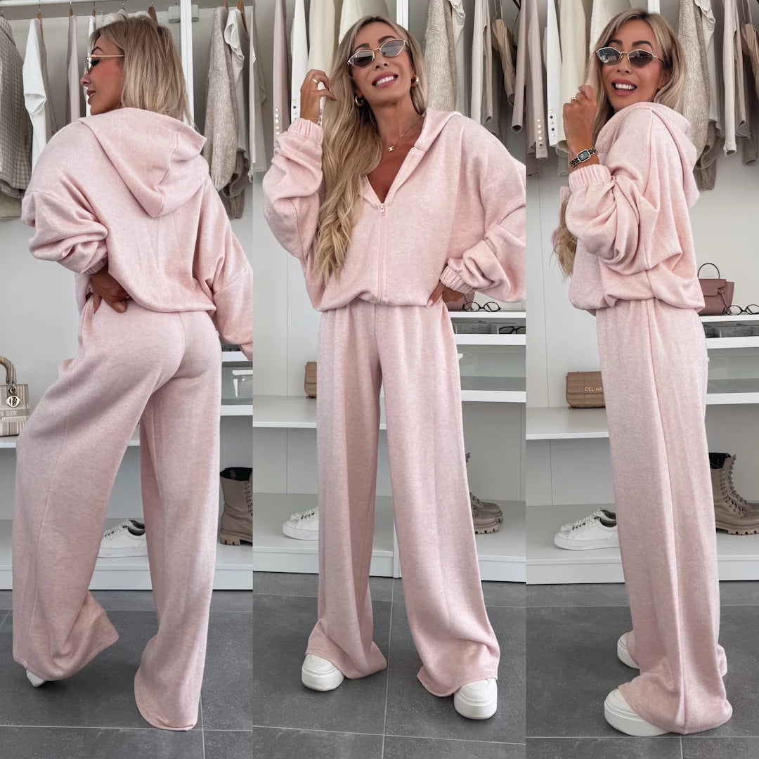 Damen Oversize Hoodie-Jumpsuit R&B