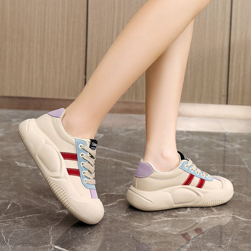 Damen Sportliche Sneakers mit ergonomischem Design und atmungsaktiver Oberflächenstruktur R&B