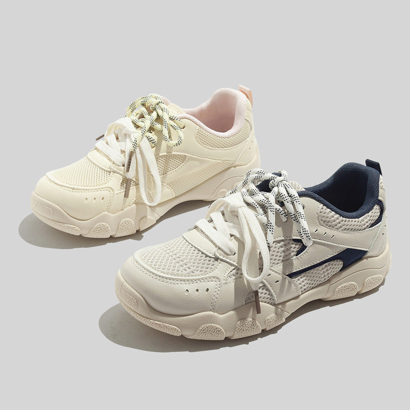 Damen Sportliche Sneakers mit ergonomischem Dämpfungssystem und atmungsaktiver Mesh-Oberfläche