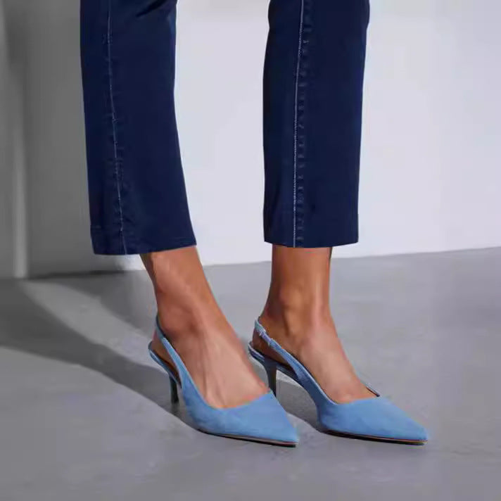 Damen Edle Cropped Jeans im klassischen Schnitt R&B