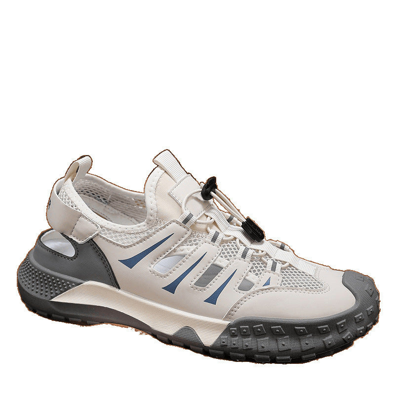 Herren Outdoor-Sandalen mit atmungsaktiven Mesh-Einsätzen und rutschfester Sohle R&B